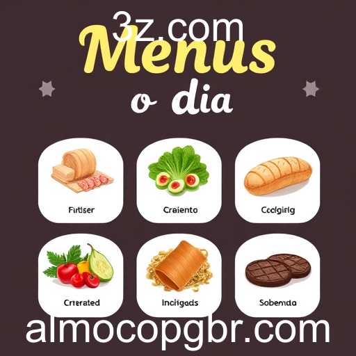 Menus do dia